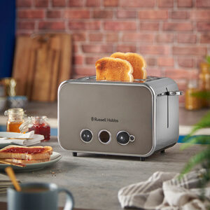 Russell Hobbs Distinctions Titanium 2 Slice Toaster